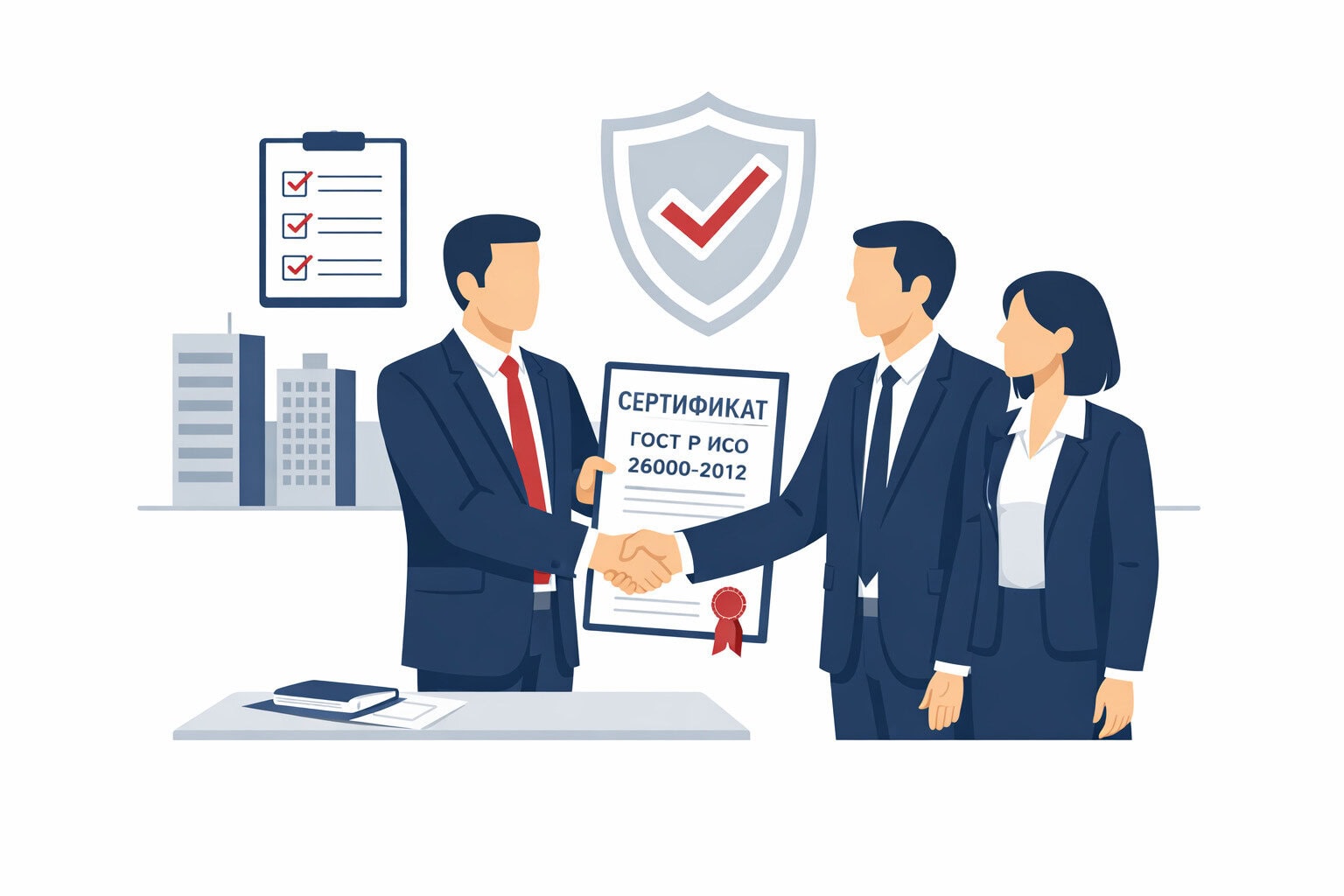 Порядок оформления сертификата ГОСТ Р ИСО 26000-2012 в Хадыженске